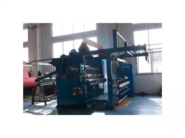 Two Roll Fabric Calendering Machine