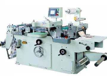 Roll-Roll Continuous Adhesive Label Die Cutter
