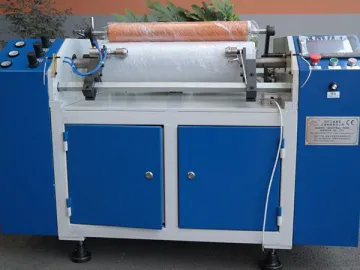 Compact Stretch Film Rewinder