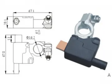 Battery Terminal Electronic Control Module