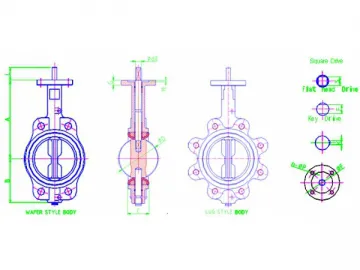 SHC-4A Butterfly Valve