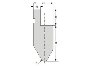 60°Punches/top-tools, Amada Press Brake Tooling