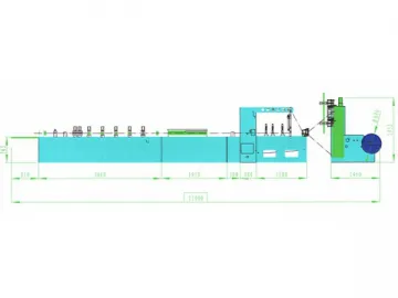 GSD600-SC/A Three Side Seal, Stand-up Pouch Making Machine (Die Cutter)