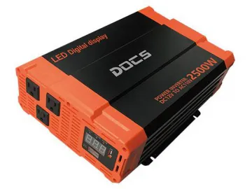 DC-AC Power Inverter 12V/24V 2500 Watt Modified Sine Wave Inverter