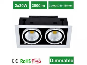 40W LED Grille Downlight