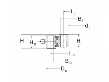 MT Series Four Point Contact Ball Bearing