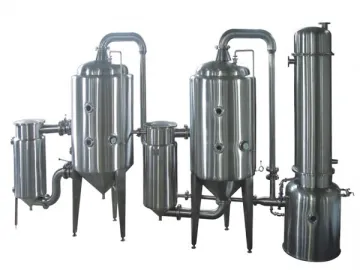 Double Effect Vacuum Evaporator