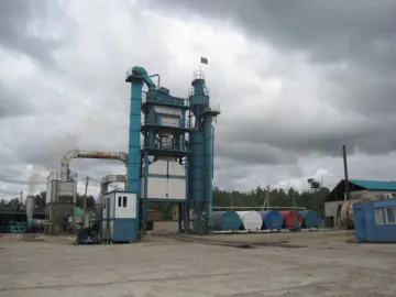 Asphalt Mixing Plant and Concrete Mixing Plant in Russia