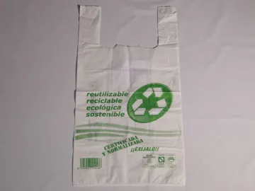 Plastic Shopping Bag (Provide Carrier Bag for Packaging Food)