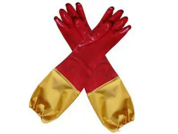 Reinforced Cuff PVC Gloves