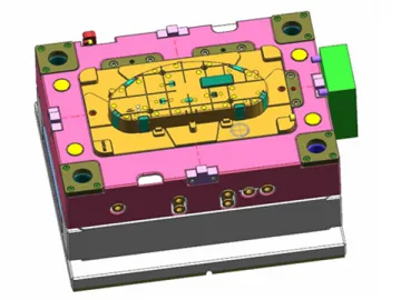 Meter Panel Plastic Mold