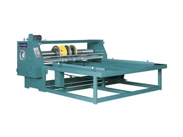 Semi-Auto Slotting Carton Corner Cutting Machine