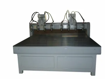 SD-1618 CNC Router with 8 heads for two columns