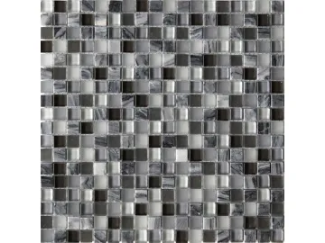 Glass Stone Metal Mixed Mosaic