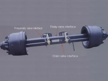 Air Tank Trailer Axle