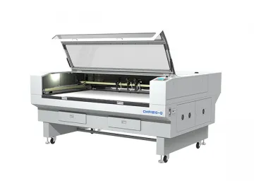 1650 × 1000mm Four Head CO2 Laser Cutter, CMA1810-Q Laser Cutting System