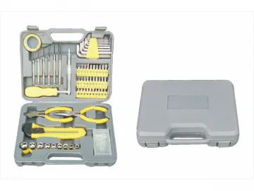 120 Piece Yellow Hand Tool Set