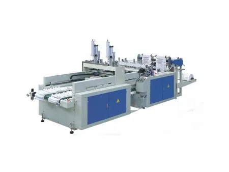 Fully Automatic T-Shirt Bag Making Machine (120pcs/min×2)