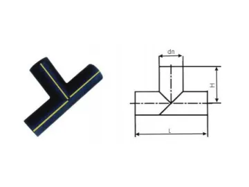 Butt Welding Fittings, HDPE Gas Pipe Fittings