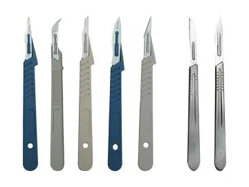 Surgical Scalpel Blade with Handle