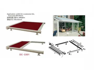 Outdoor Retractable Canopy