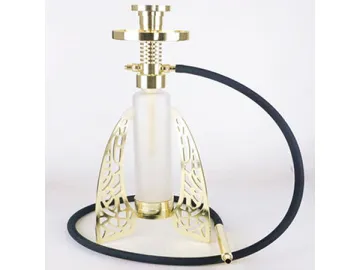 SS0423 Stainless Steel Hookah, 54cm Tall Hookah