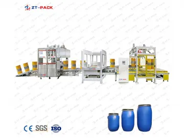 50L-300L Lubricant Oil Filling Line