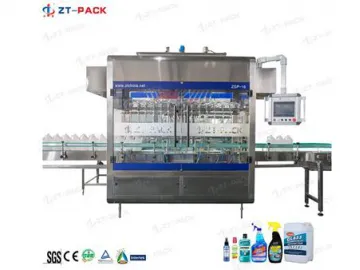 50-5000ml Low Viscous Foamy Gravity Filling Machine