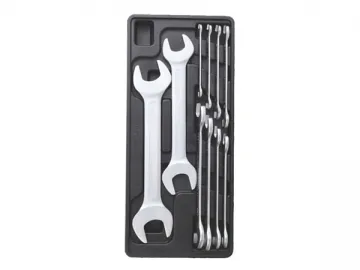 10 pcs Double Open End Spanner Set