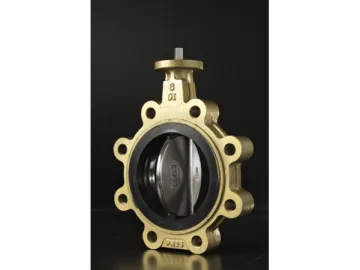 RBV020-S-PN25 Series Wafer Resilient Seated Butterfly Valve