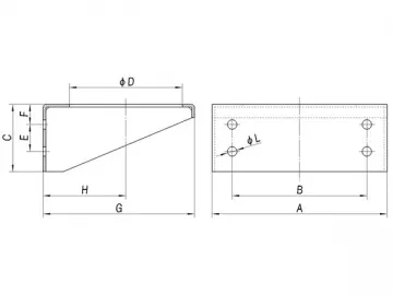 Hydraulic Accumulator Bracket