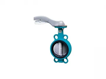 Wafer Butterfly Valve, Lever Type