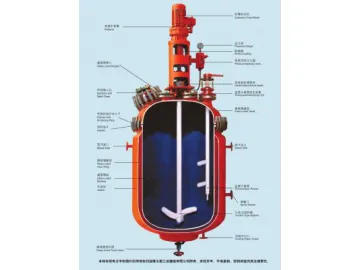 Glass-Lined Reactor