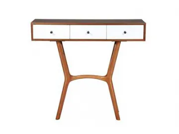 3-Drawer Decorative Entryway Table