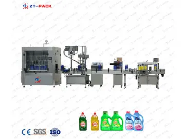 1L-5L Laundry Detergent Filling Line