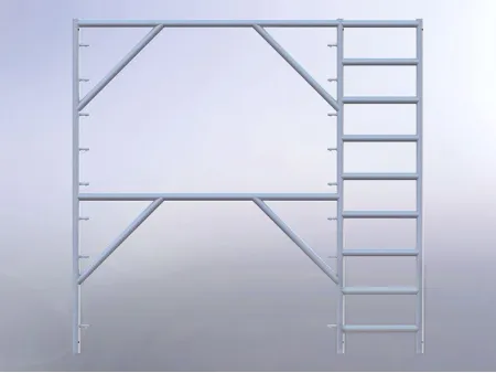 Apartment Scaffolding Frame with 18" Ladder