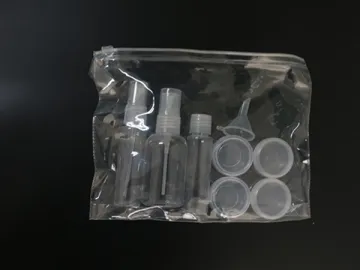 Plastic Travel Bottle Set