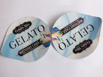 Aluminium Foil Lid  (Lidding Film for Sealing Plastic Ice Cream Cup) 