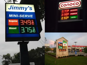 Unleaded / Diesel LED Signs(Gas Price LED Signs)