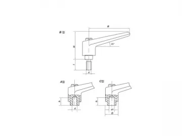 Adjustable Clamping Lever