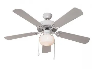 CT52521-S 52 Inch 5 Wooden Blade Ceiling Fan