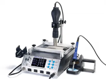 Digital SMD Soldering Desoldering Hot Air Preheat BGA Rework Station, Item WEP-853AAA 