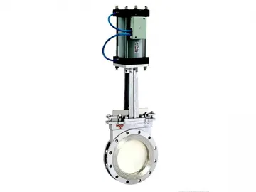 PZ673 Pneumatic Knife Gate Valve