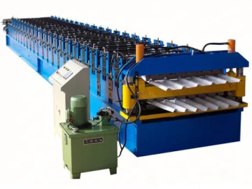 Double Layer Roll Forming Machine