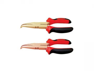 255A Non Sparking 45 Degree Bent Nose Pliers