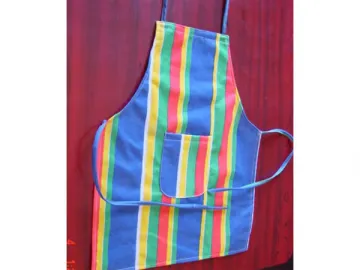 Non Woven Apron (Apron made with Recycled Polyester Fabric)