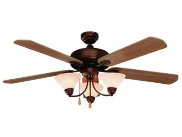 CT1007 56 Inch 5 Wooden Blade Ceiling Fan