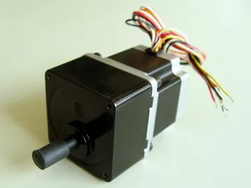 57mm Hybrid Stepper Motor with Spur Gearbox