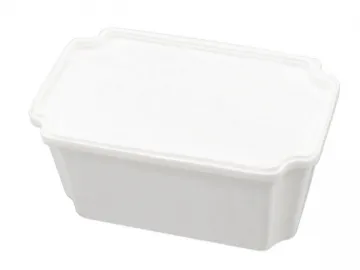 500ml IML Plastic Container, Square Container, CX048