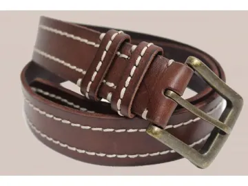 Leather Stitched Belt